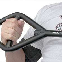 Load image into Gallery viewer, T-Grip Club Strength Lite Bar Set (includes Black T-Grip Lite Bar, 2x 2.5lb, 2x 5lb, 2x 10lb plates and 2x 1" Spring Collars)
